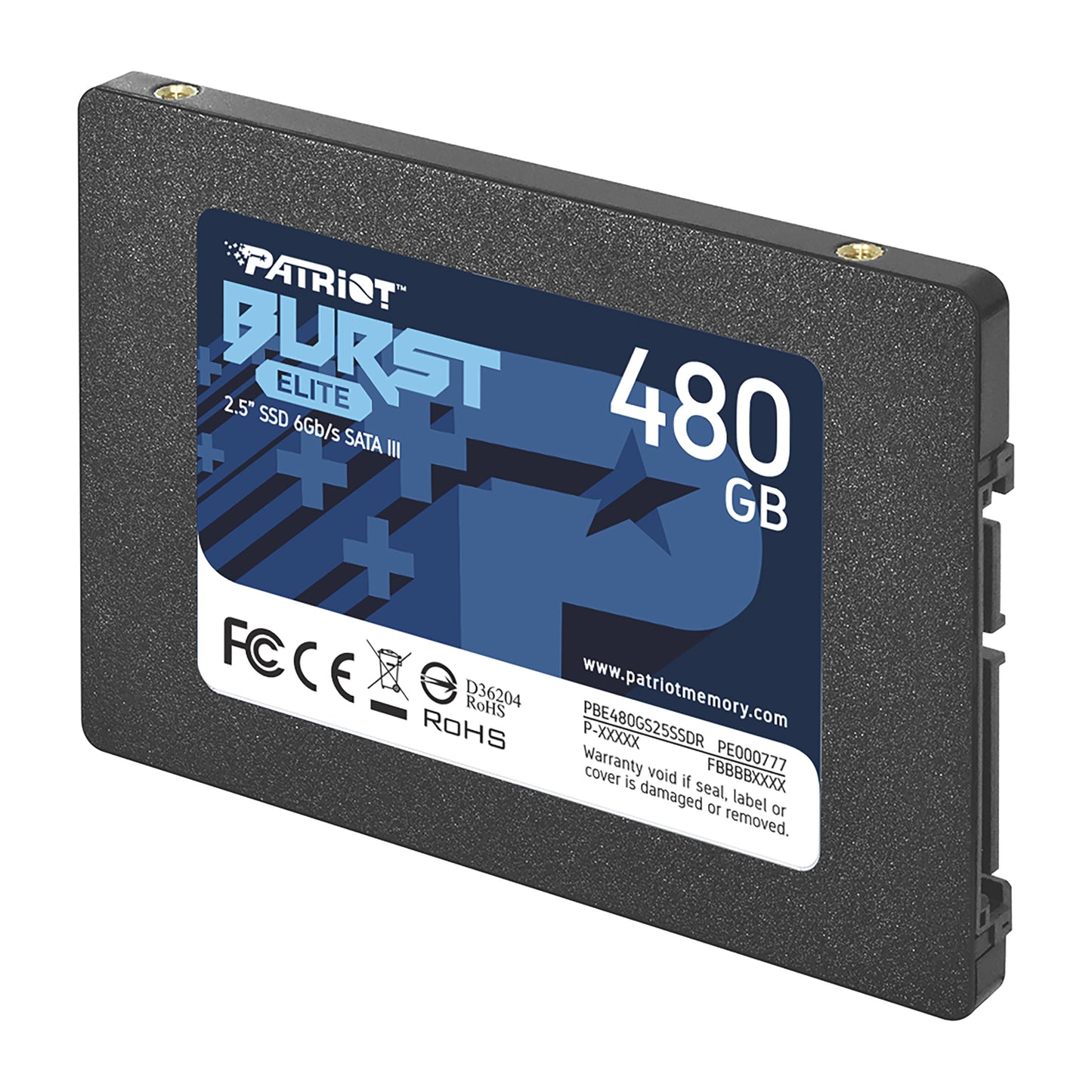 Patriot Burst Elite 480GB 2.5″ SATA III SSD