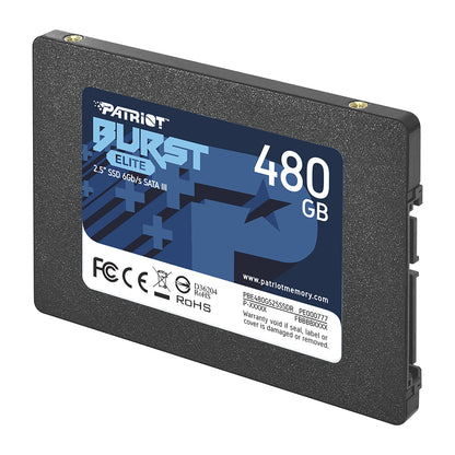 Patriot Burst Elite 480GB 2.5″ SATA III SSD
