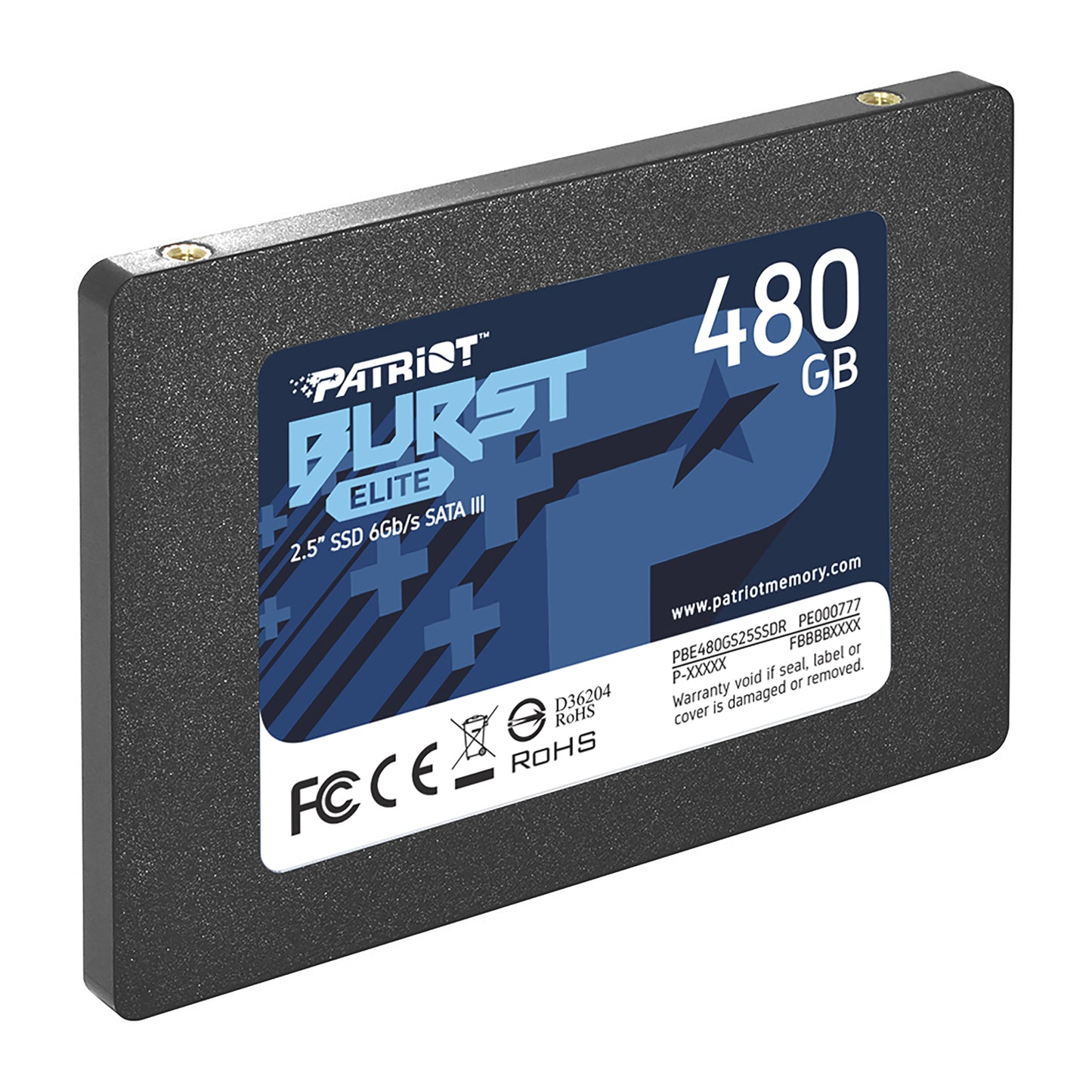 Patriot Burst Elite 480GB 2.5″ SATA III SSD