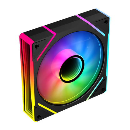 PCBuilder STORM PRISM 120mm ARGB Fan – Black