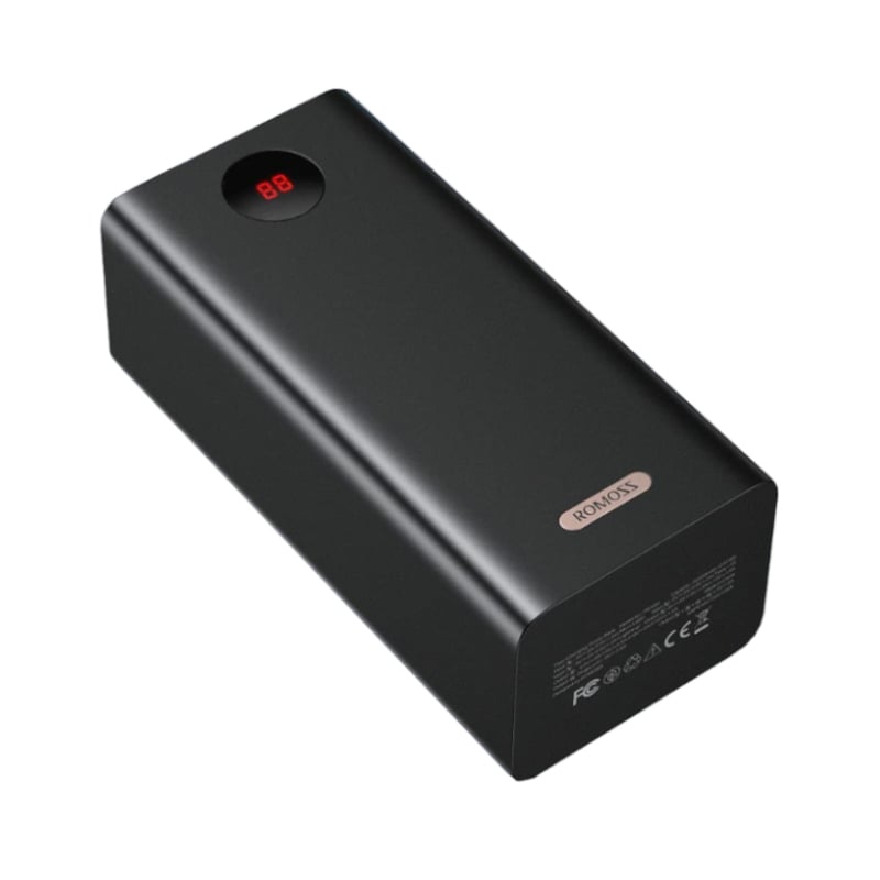 Romoss Power Bank Zeus 60000mAh Black