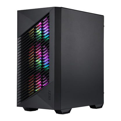 MSI PRO FORGE M050A Micro-ATX Gaming Chassis – Black