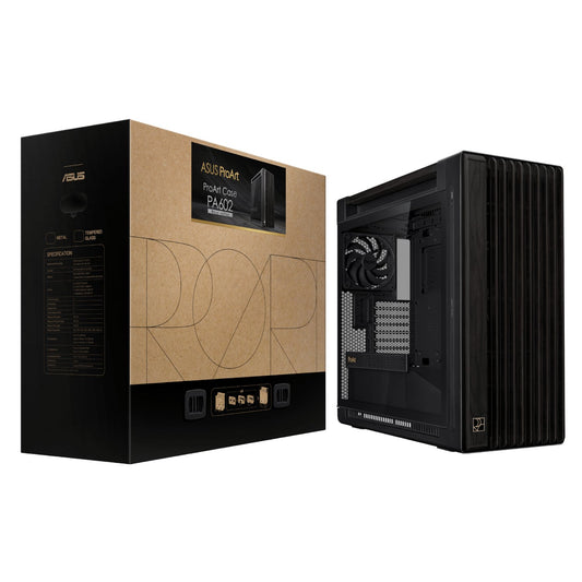 Asus ProArt PA602 Wood Edition Mid Tower ATX Chassis – Black