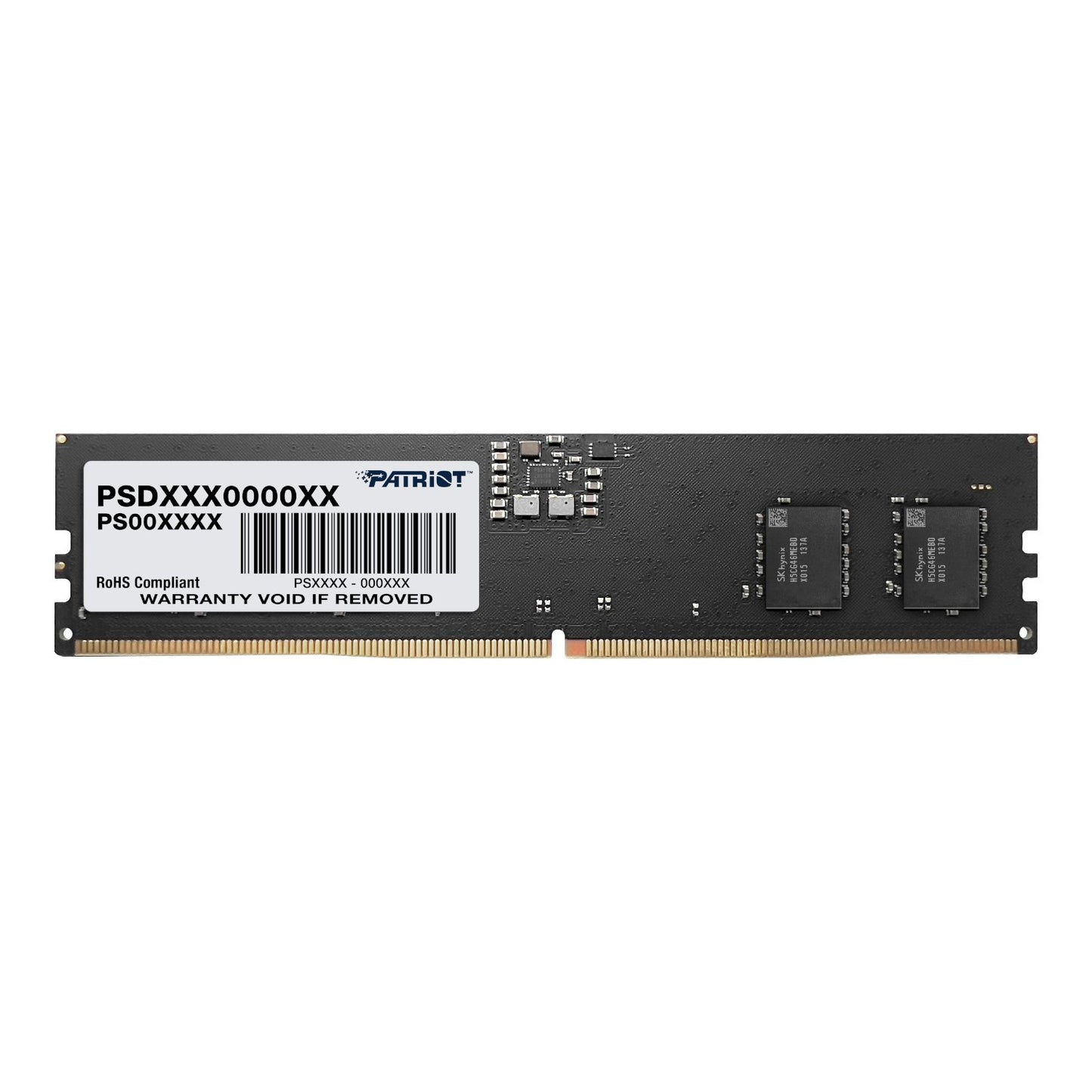 Patriot Signature Line 8GB 5600MHz DDR5 UDIMM Desktop Memory
