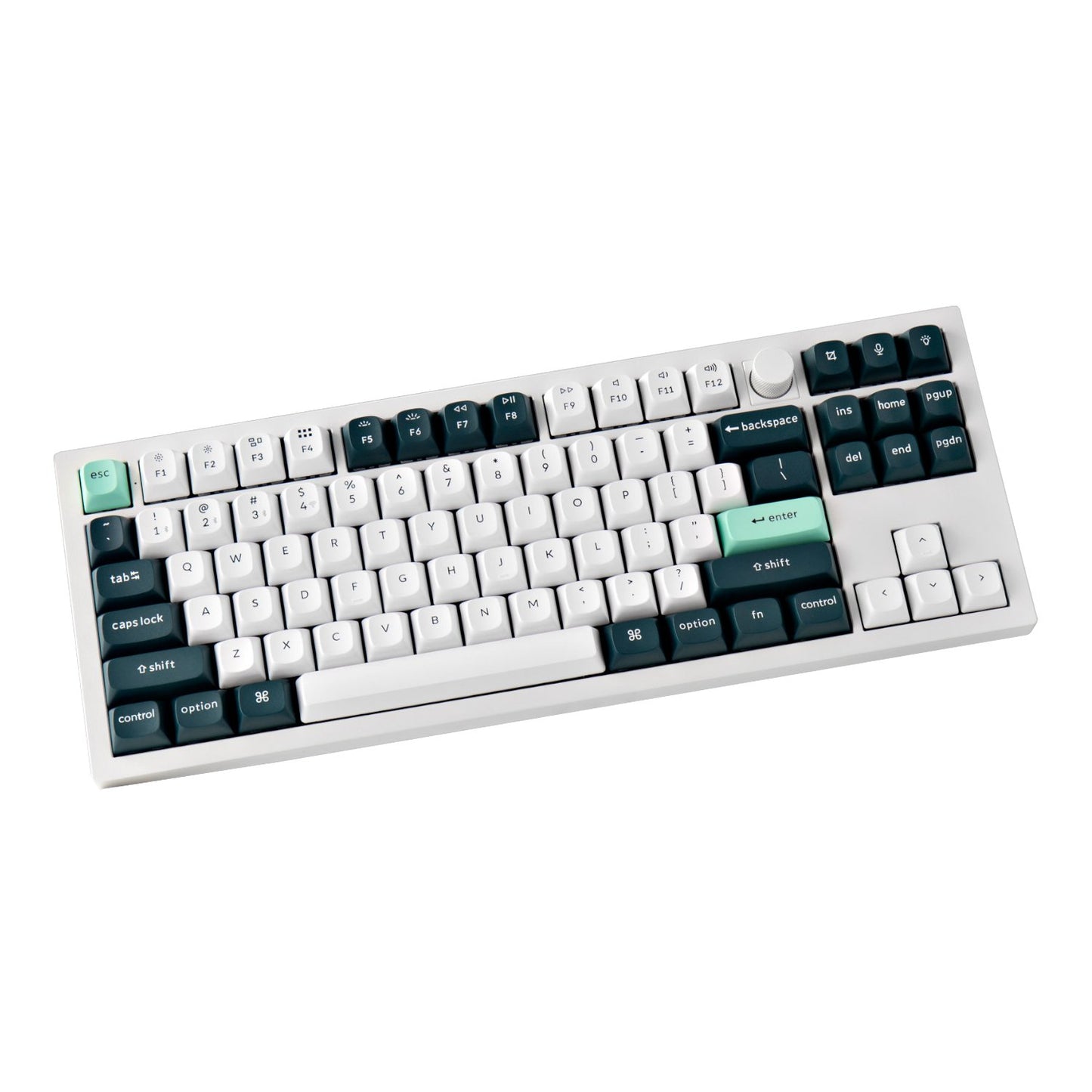 Keychron Q3 HE QMK 80% Wireless Custom Mechanical Keyboard (Nebula Switch) – Shell White