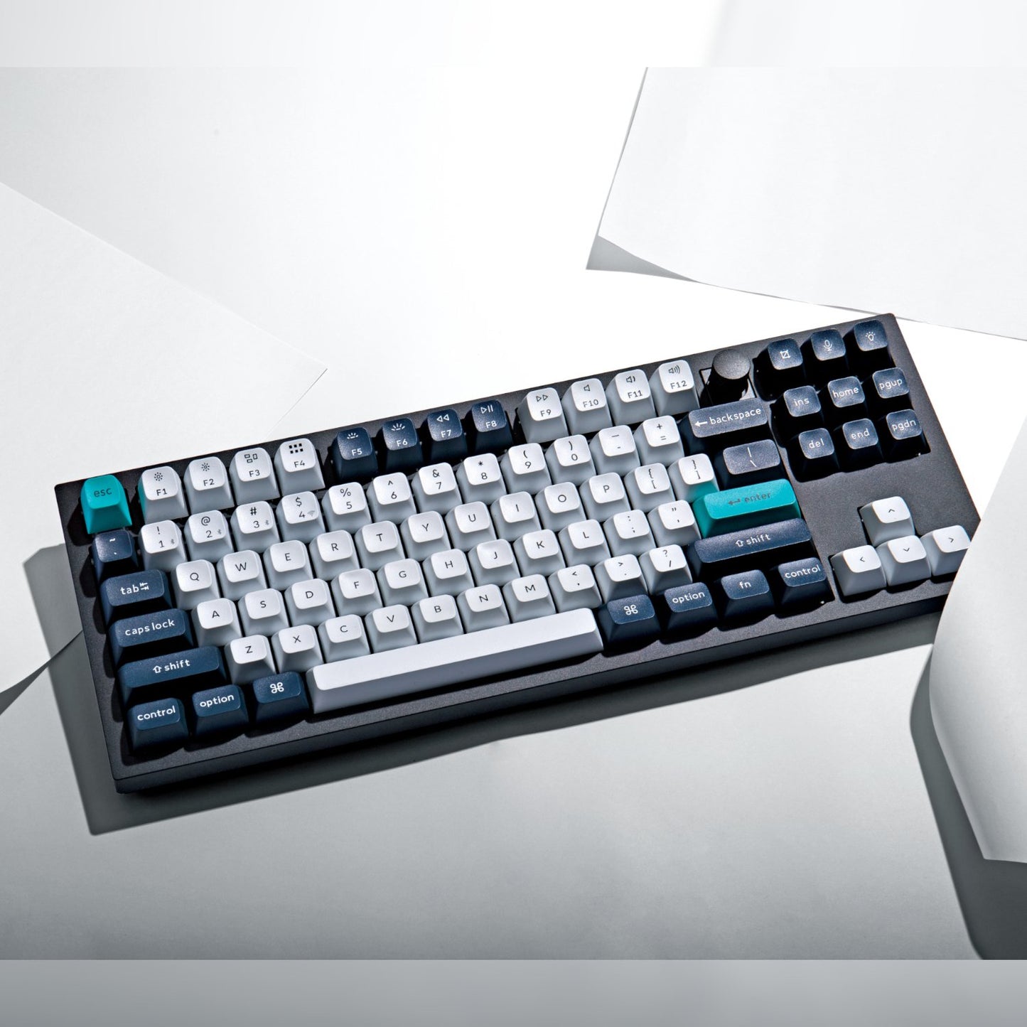 Keychron Q3 Max QMK/VIA 80% Wireless Custom Mechanical Keyboard (Banana Switch) – Carbon Black