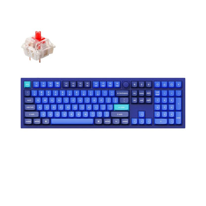 Keychron Q6 100% Red G Pro Switches Aluminium RGB Wired Keyboard – Blue