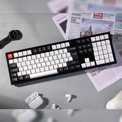 Keychron Q6 HE QMK Full-size Wireless Custom Mechanical Keyboard (Nebula Switch) – Carbon Black