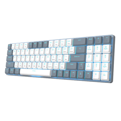 Redragon BS8772 Wireless Keyboard and Mouse Combo – Grey/White