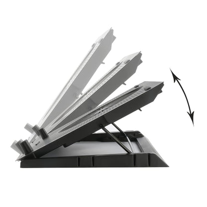 REDRAGON Dual USB 5 Fan RGB Gaming Notebook Stand