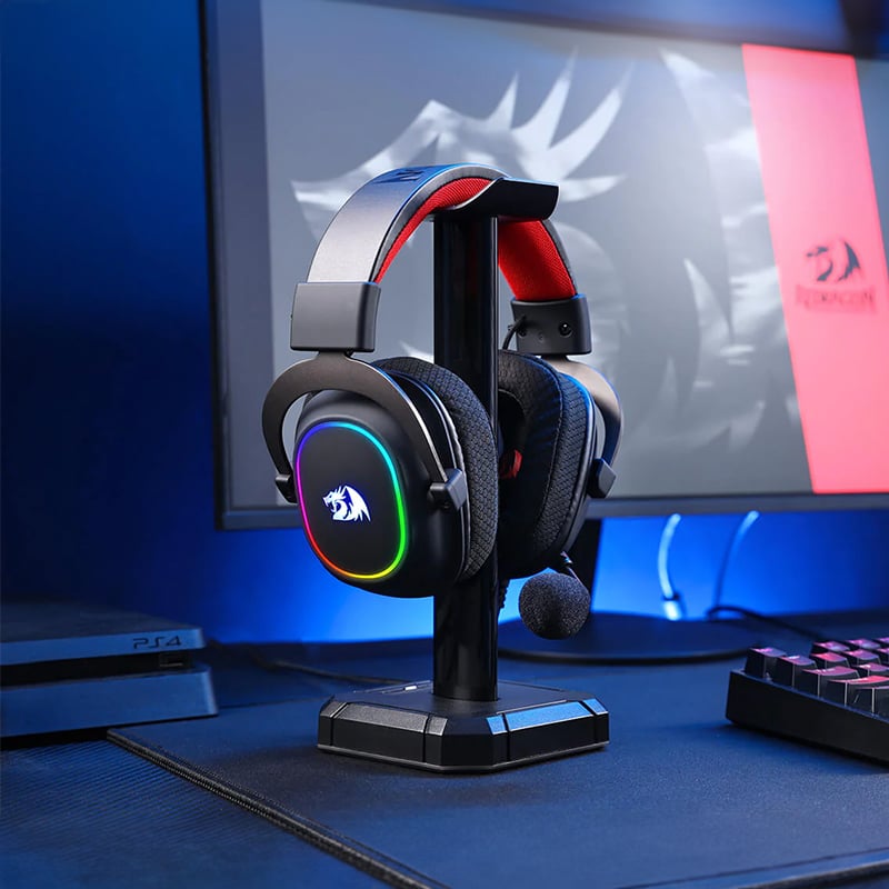 REDRAGON Over-Ear ZEUS-X USB RGB Gaming Headset – Black