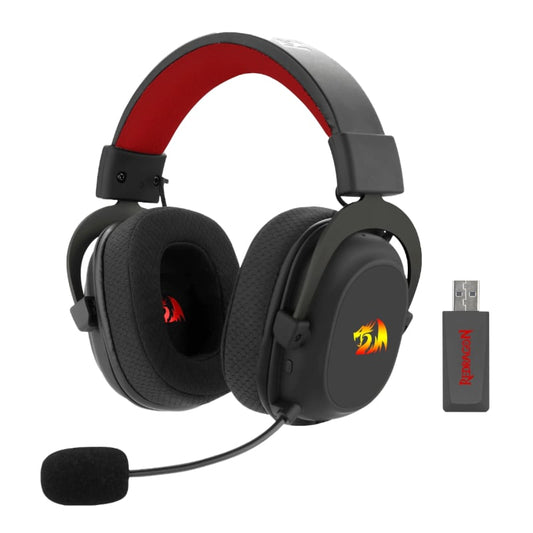 REDRAGON Over-Ear ZEUS-X Wireless RGB Gaming Headset – Black