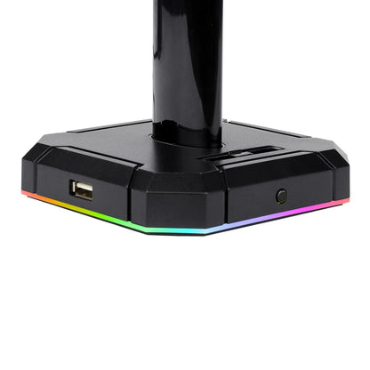 Redragon HA300 Scepter Pro RGB Headset Stand with USB Hub (4 x USB 2.0, RGB Lighting)