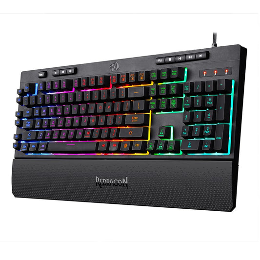 REDRAGON SHIVA Membrane Keyboard – Black