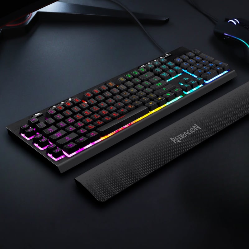 REDRAGON SHIVA Membrane Keyboard – Black