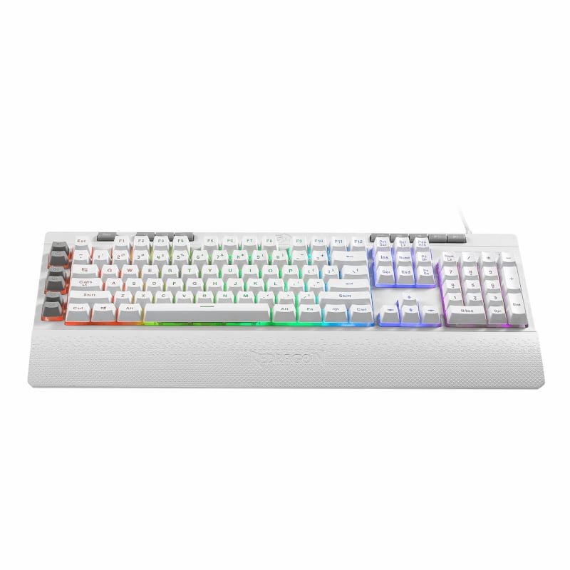 REDRAGON SHIVA Membrane Keyboard – White