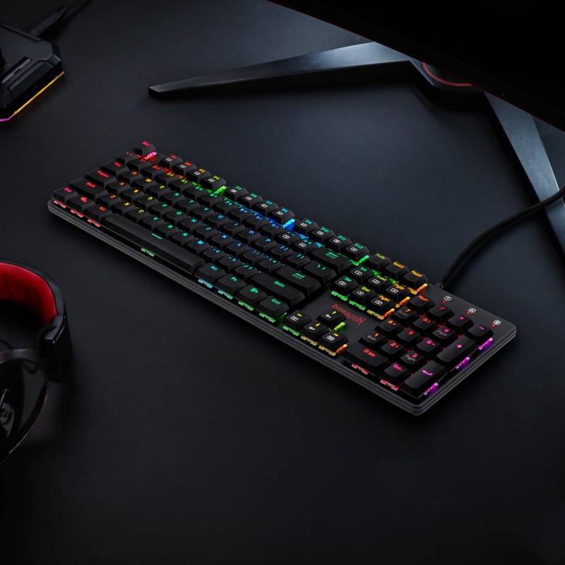 REDRAGON SHRAPNEL RGB MECHANICAL Gaming Keypad – Black