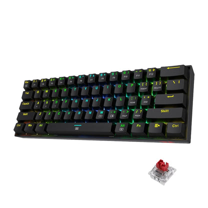 REDRAGON DRAGONBORN Wired Mechanical Keyboard RGB 67Key Design – Black