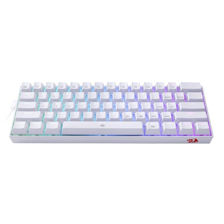 REDRAGON DRAGONBORN Wired Mechanical Keyboard RGB 67Key Design – White