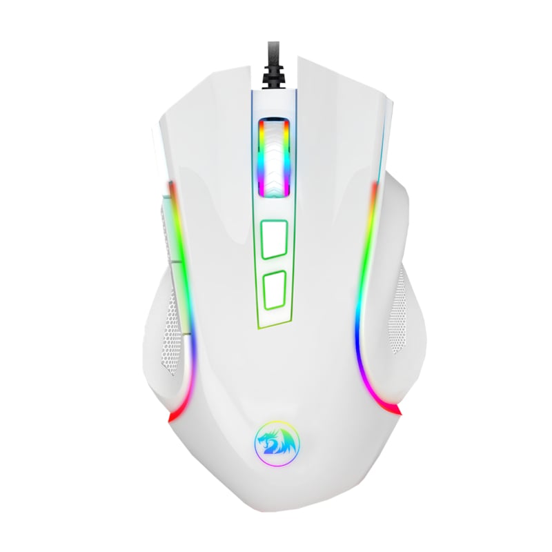 REDRAGON GRIFFIN 7200DPI Gaming Mouse – White