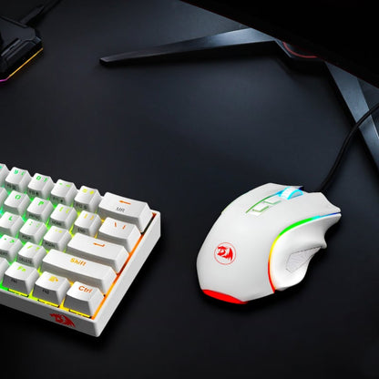 REDRAGON GRIFFIN 7200DPI Gaming Mouse – White