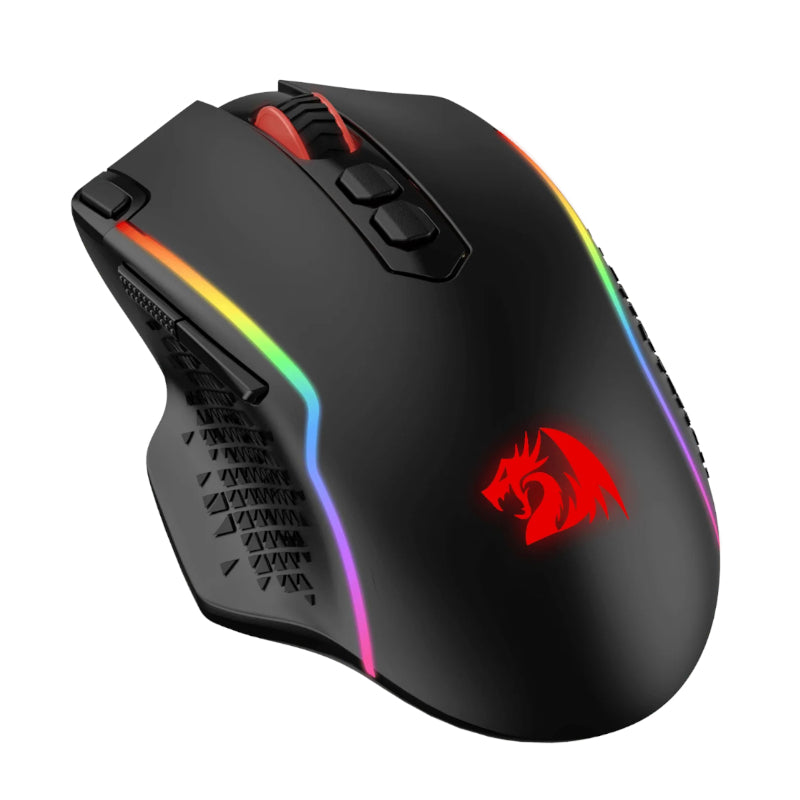 REDRAGON Taipan Pro 10000DPI RGB Wireless Gaming Mouse – Black