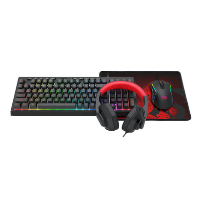 Redragon 4-in-1 Keyboard - Mouse - Mousepad - Headset Gaming Combo