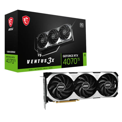 MSI Nvidia GeForce RTX 4070Ti Ventus 3X E OC 12GB GDDR6X