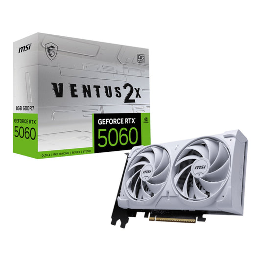 MSI GF RTX 5060 VENTUS 2X OC 8GB White