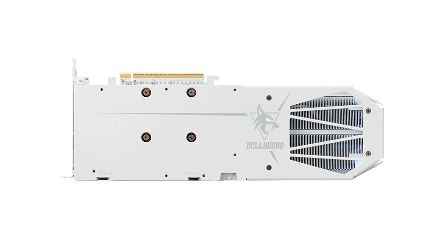 PowerColor Hellhound Spectral White AMD Radeon™ RX 9060 XT 16GB GDDR6