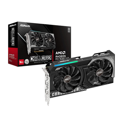 ASRock Radeon™ RX 9060 XT Challenger 16GB OC Graphics Card (RDNA™ 4, PCIe 5.0)