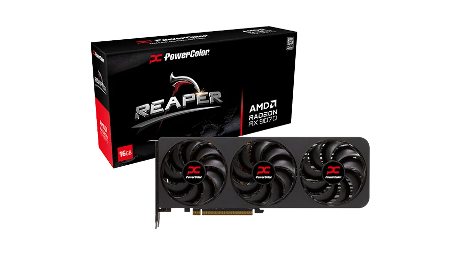 PowerColor Reaper AMD Radeon™ RX 9070 XT 16GB GDDR6