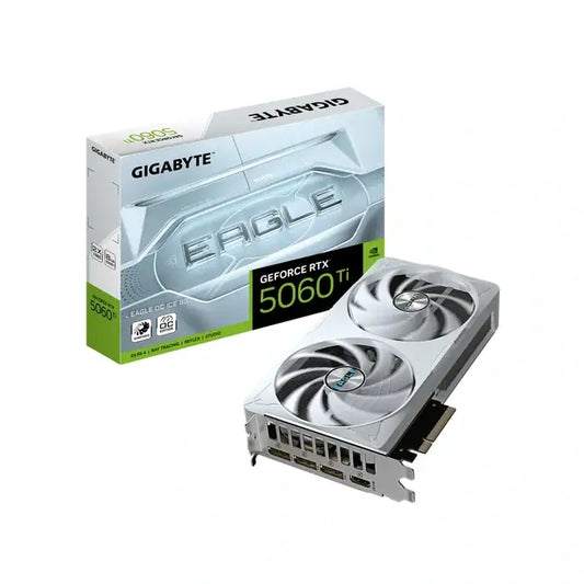 Gigabyte GeForce RTX 5060 Ti Eagle OC ICE 8GB 128-bit GDDR7 PCIe 5.0 Graphics Card