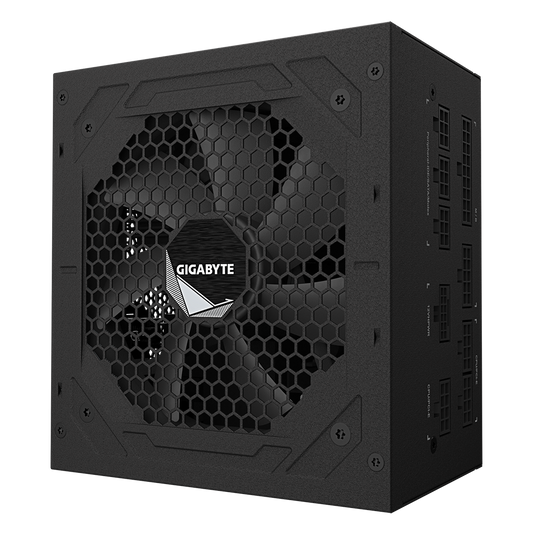 Gigabyte 1000W PCIe 5.0 12VHPWR 80 Plus Gold Fully Modular Black ATX Desktop Power Supply