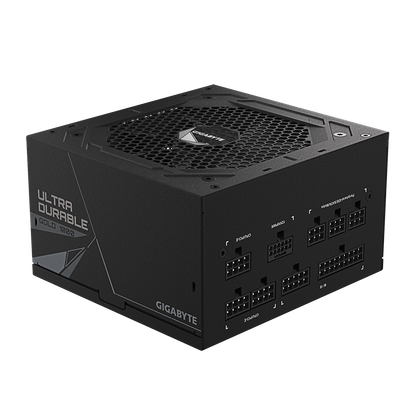 Gigabyte 1000W PCIe 5.0 12VHPWR 80 Plus Gold Fully Modular Black ATX Desktop Power Supply