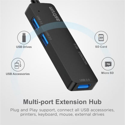 UH020 USB 3.0 and Card Reader Multi-Port Hub