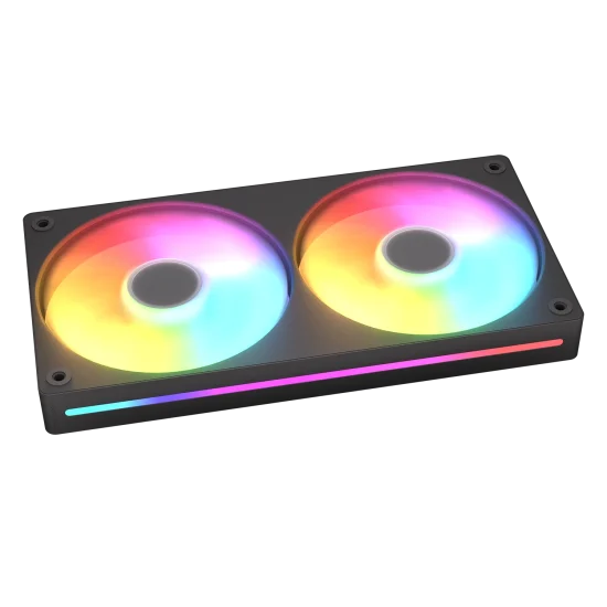 Cougar Unity 240 FB ARGB 240mm Fan Set (120mm x2) - Black