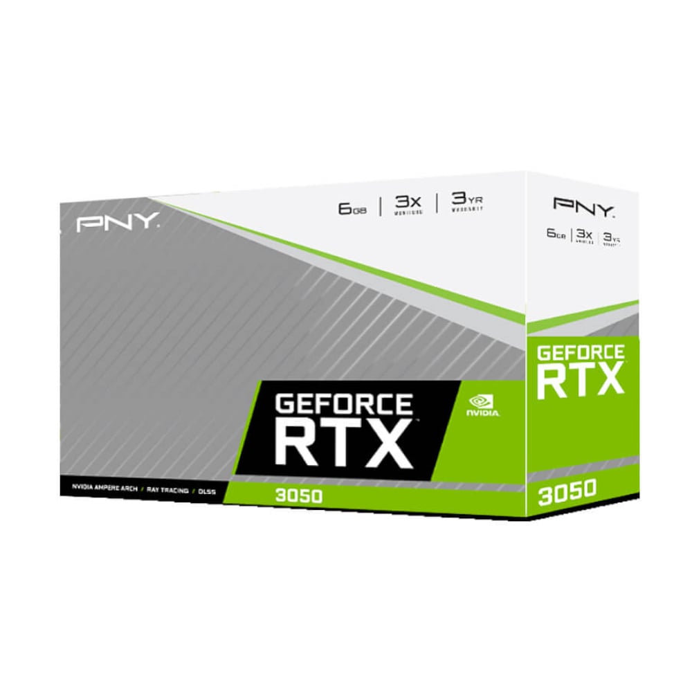 PNY GeForce RTX 3050 Verto Dual Fan 6GB GDDR6