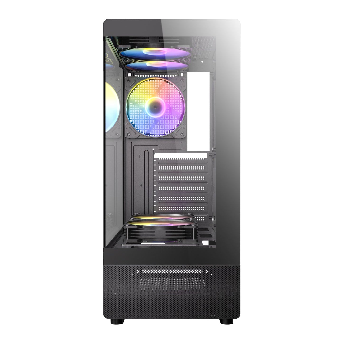 Antec VCX200 RGB Elite ATX Mid-Tower Gaming Chassis – Black