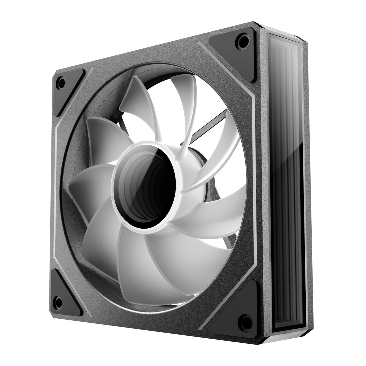 Antec VISION PWM 120mm ARGB Reverse Infinity Mirror Case Fan 3 Pack Black