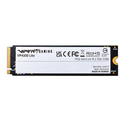 Patriot Viper VP4300 Lite 2TB Gen 4 M.2 PCIe NVMe SSD
