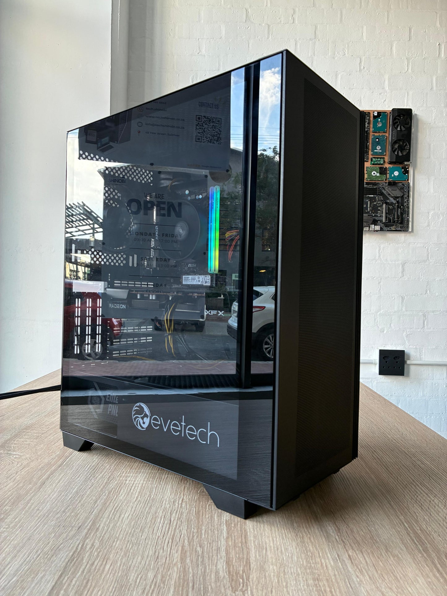 Ryzen 5500 RX 7600 8GB Gaming PC