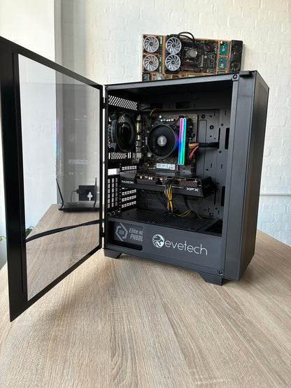 Ryzen 5500 RX 7600 8GB Gaming PC
