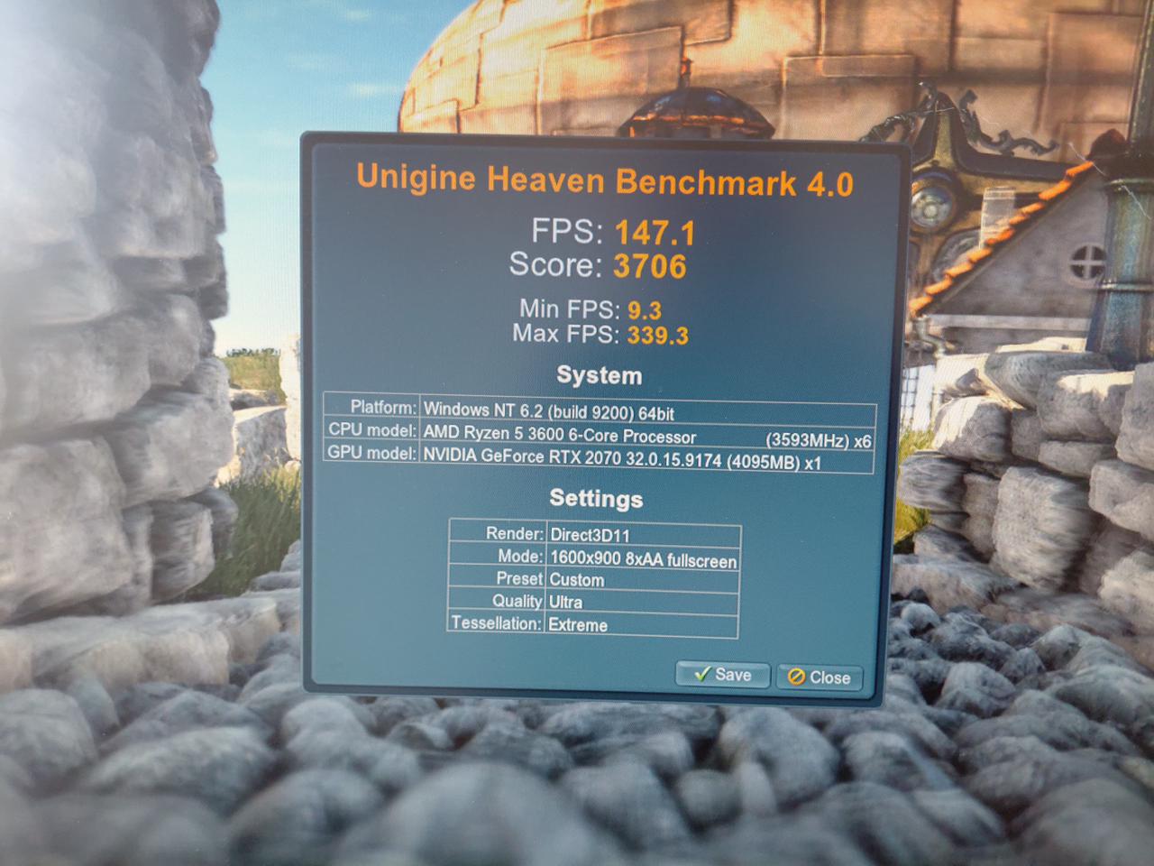 Ryzen 5 3600 RTX 2070 8GB Gaming PC