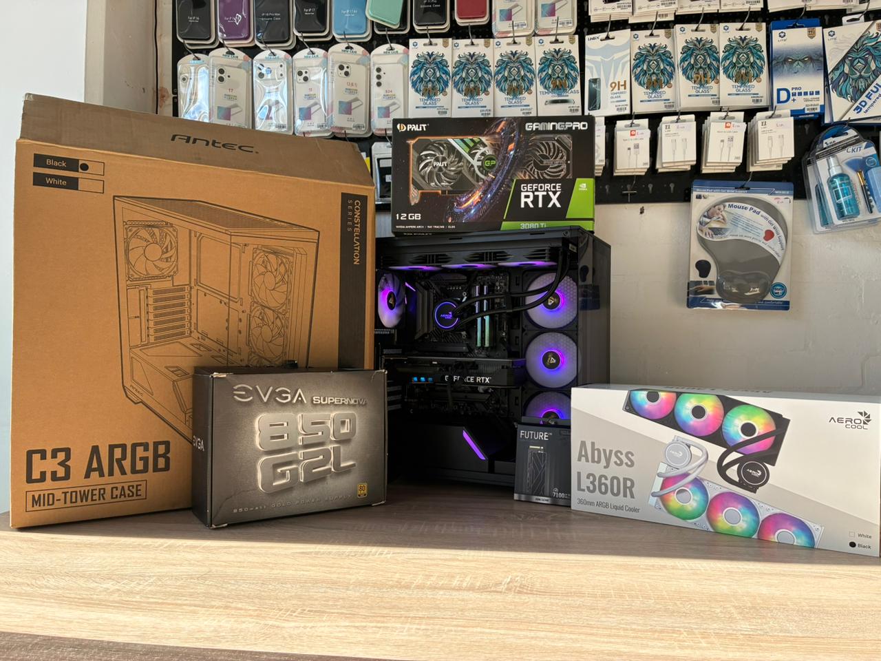 Ryzen 7 5800X3D RTX 3080TI 12GB Gaming PC
