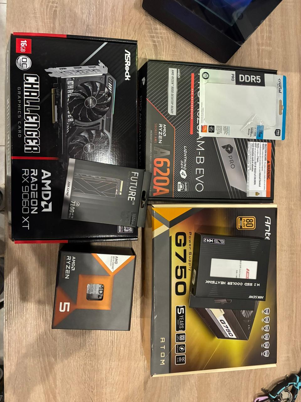 Ryzen 5 7500X3D RX 9060 XT 16GB Gaming PC | 3D V-Cache | AM5
