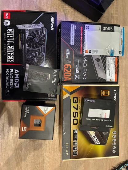 Ryzen 5 7500X3D RX 9060 XT 16GB Gaming PC | 3D V-Cache | AM5