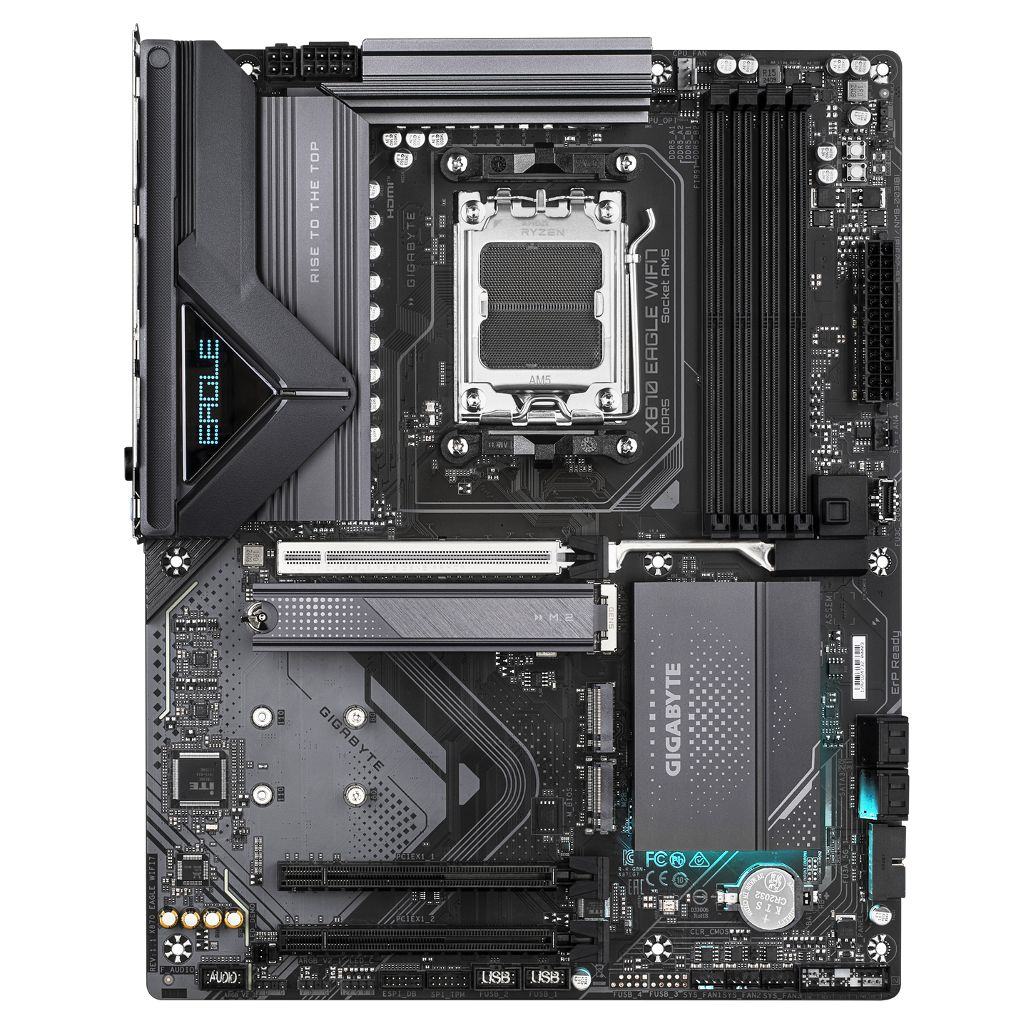 Gigabyte X870 EAGLE WIFI7 AMD X870 Ryzen Socket AM5 ATX Desktop Motherboard