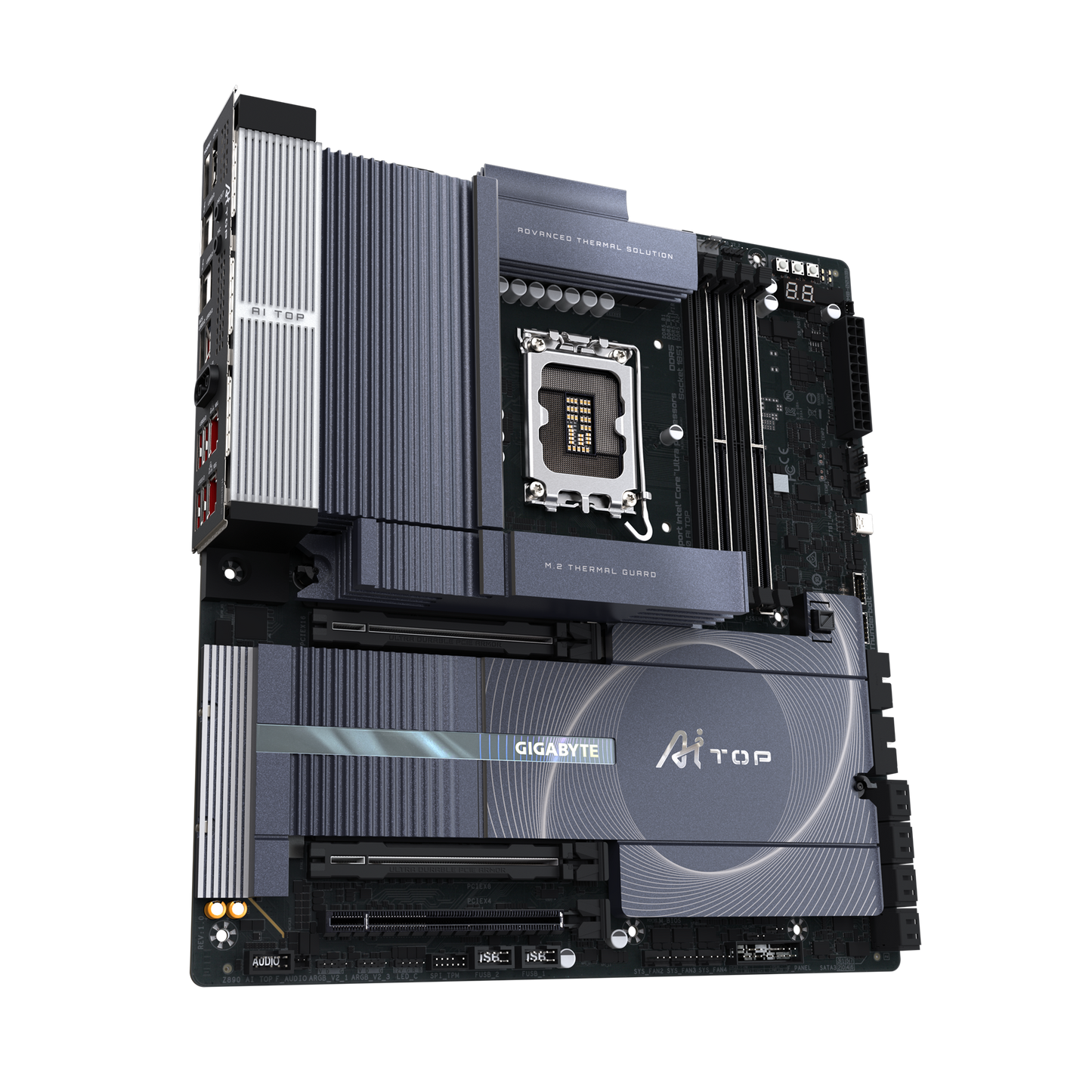 Gigabyte GA-Z890-AI-TOP Z890 AI TOP Intel Z890 Arrow Lake LGA1851 E-ATX Desktop Motherboard