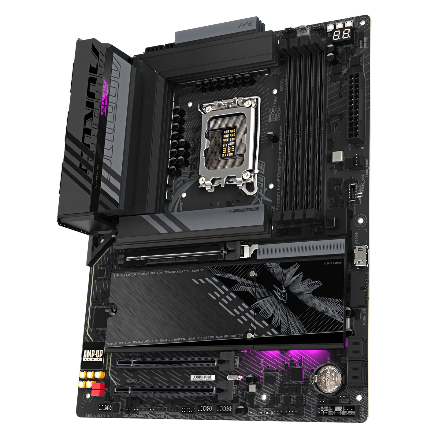 Gigabyte GA-Z890-AORUS ELITE-WIFI7 Z890 AORUS ELITE WIFI7 Intel Z890 Arrow Lake LGA1851 ATX Desktop Motherboard